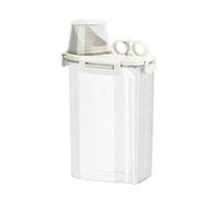 Este dispensador de alimentos cuenta con un cuerpo transparente para una rápida identificación del contenido en el interior (2,5 L)
