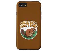 Este Divertido Juego de Palabras de Tail Don't Quit Woodland Animal Carcasa para iPhone SE (2020) / 7/8