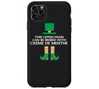 Este duende puede ser sobornado con Creme De Menthe Paddy Day Carcasa para iPhone 11 Pro Max