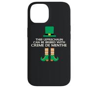 Este duende puede ser sobornado con Creme De Menthe Paddy Day Carcasa para iPhone 14