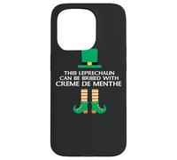 Este duende puede ser sobornado con Creme De Menthe Paddy Day Carcasa para iPhone 15 Pro