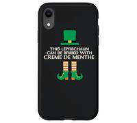 Este duende puede ser sobornado con Creme De Menthe Paddy Day Carcasa para iPhone XR