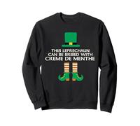 Este duende puede ser sobornado con Creme De Menthe Paddy Day Sudadera