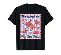 Este en Realidad es mi Primer Vaquero Occidental de Rodeo Camiseta