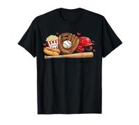 Este es el Juego de béisbol de la Temporada - Eat Sleep Baseball Repeat Camiseta