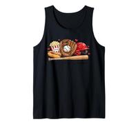 Este es el Juego de béisbol de la Temporada - Eat Sleep Baseball Repeat Camiseta sin Mangas