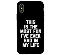 Este es el más Divertido Que he Tenido en mi Vida - Dicho Divertido Carcasa para iPhone X/XS