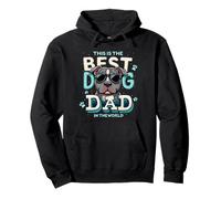 Este Es El Mejor Papá Perro En El Mundo Sudadera con Capucha