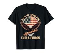 Este es el Punto de inflexión Patriotic Faith USA Camiseta