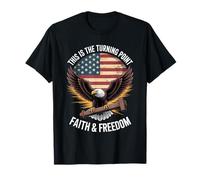 Este es el Punto de inflexión Patriotic Faith USA Camiseta