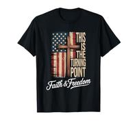 Este es el Punto de inflexión Patriotic Faith USA Camiseta