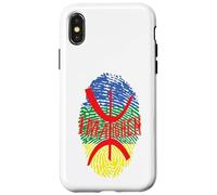Este es mi ADN, Bandera bereber amazigh Kabyle Lleva Esto Carcasa para iPhone X/XS