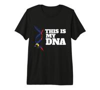 Este es mi ADN Orgulloso Liechtensteiner Patriótico Liechtenstein Camiseta Premium
