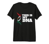 Este es mi ADN Orgulloso País Patriótico Mexicano Bandera de México Camiseta Premium