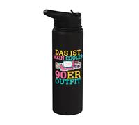 Este es mi atuendo genial de los 90 Disfraces de los 90 Stainless Steel Insulated Water Bottle