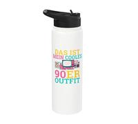 Este es mi atuendo genial de los 90 Disfraces de los 90 Stainless Steel Insulated Water Bottle