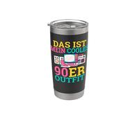 Este es mi atuendo genial de los 90 Disfraces de los 90 Vaso térmico de acero inoxidable de doble pared