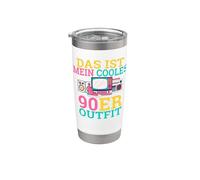Este es mi atuendo genial de los 90 Disfraces de los 90 Vaso térmico de acero inoxidable de doble pared