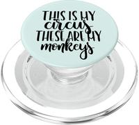Este ES MI Circo Estos Son MIS Monos Día de la Madre Meme PopSockets PopGrip para MagSafe