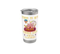 Este es mi circo, estos son mis payasos Vaso térmico de acero inoxidable de doble pared