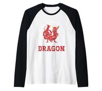 Este es mi Disfraz de Humano. De Hecho, Soy un dragón para Halloween Camiseta Manga Raglan