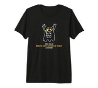 Este es mi Disfraz de Idiotas no me molestan Hoy Camiseta Premium