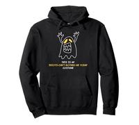 Este es mi Disfraz de Idiotas no me molestan Hoy Sudadera con Capucha