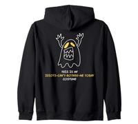 Este es mi Disfraz de Idiotas no me molestan Hoy Sudadera con Capucha