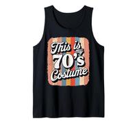 Este es mi disfraz de los 70 70 estilos de estilos de los 70 Camiseta sin Mangas