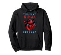 Este es mi Disfraz de Ninja para Halloween Sudadera con Capucha