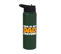 Este es mi disfraz de papá de Halloween Stainless Steel Insulated Water Bottle