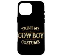 Este es mi Disfraz de Vaquero Western Southern Country Wild West Carcasa para iPhone 16 Pro MAX