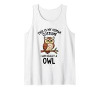 Este es mi Disfraz Humano. En Realidad Soy un búho Camiseta sin Mangas