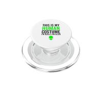 Este es mi Disfraz Humano. En Realidad Soy una Cabeza alienígena, OVNI PopSockets PopGrip para MagSafe