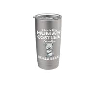 Este es mi disfraz humano Kawaii Animal Koala Bear Cosplay Vaso térmico de acero inoxidable de doble pared