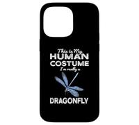 Este es mi disfraz humano Kawaii libélula Cosplay Carcasa para iPhone 14 Pro Max