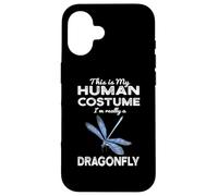 Este es mi disfraz humano Kawaii libélula Cosplay Carcasa para iPhone 16