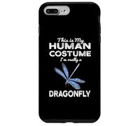 Este es mi disfraz humano Kawaii libélula Cosplay Carcasa para iPhone 7 Plus/8 Plus