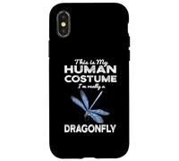 Este es mi disfraz humano Kawaii libélula Cosplay Carcasa para iPhone X/XS