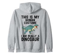 Este es mi Disfraz Humano. Realmente Soy un Dinosaurio Sudadera con Capucha