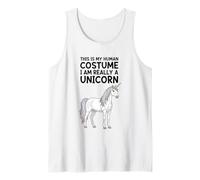 Este es mi Disfraz Humano. Realmente Soy un Unicornio Camiseta sin Mangas