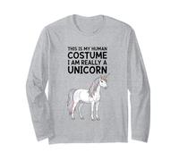 Este es mi Disfraz Humano. Realmente Soy un Unicornio Manga Larga