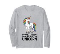 Este es mi Disfraz Humano. Realmente Soy un Unicornio Manga Larga