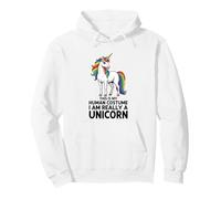 Este es mi Disfraz Humano. Realmente Soy un Unicornio Sudadera con Capucha