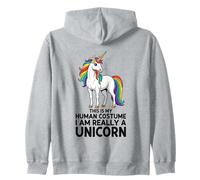 Este es mi Disfraz Humano. Realmente Soy un Unicornio Sudadera con Capucha