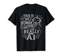 Este es mi Disfraz Humano. Realmente Soy una IA, para los Amantes de la IA Camiseta