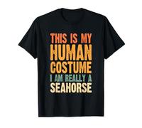 Este es mi Disfraz Humano, Soy Realmente un Caballito de mar Camiseta