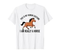 Este es mi Disfraz Humano, Soy Realmente un Caballo Camiseta