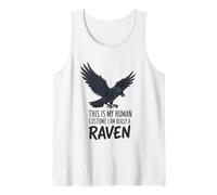 Este es mi Disfraz Humano, Soy Realmente un Cuervo Camiseta sin Mangas
