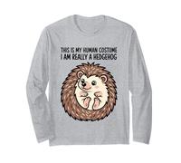Este es mi Disfraz Humano, Soy Realmente un Erizo Manga Larga